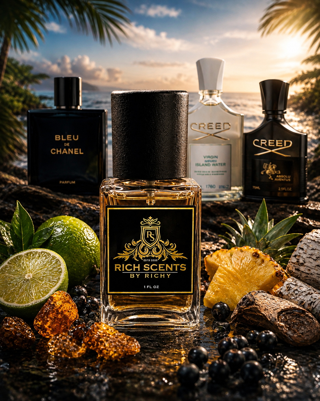 AZURE EMPIRE — Tribrid Extrait de Parfum