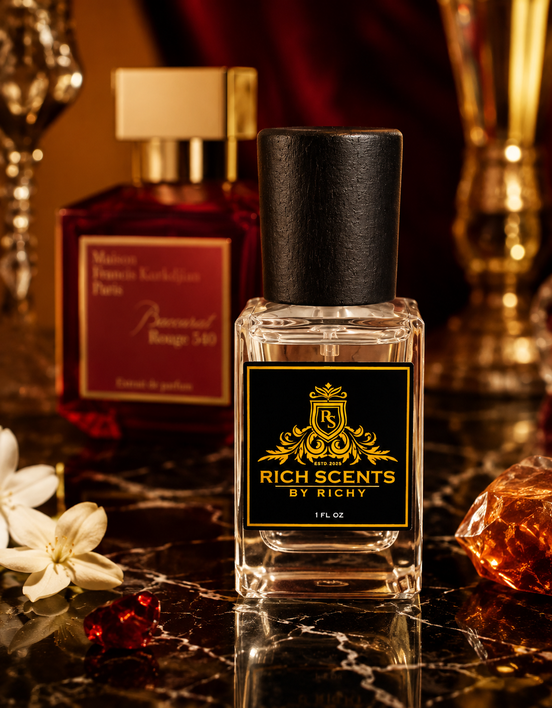 My inspiration of Baccarat Rouge Extrait 540