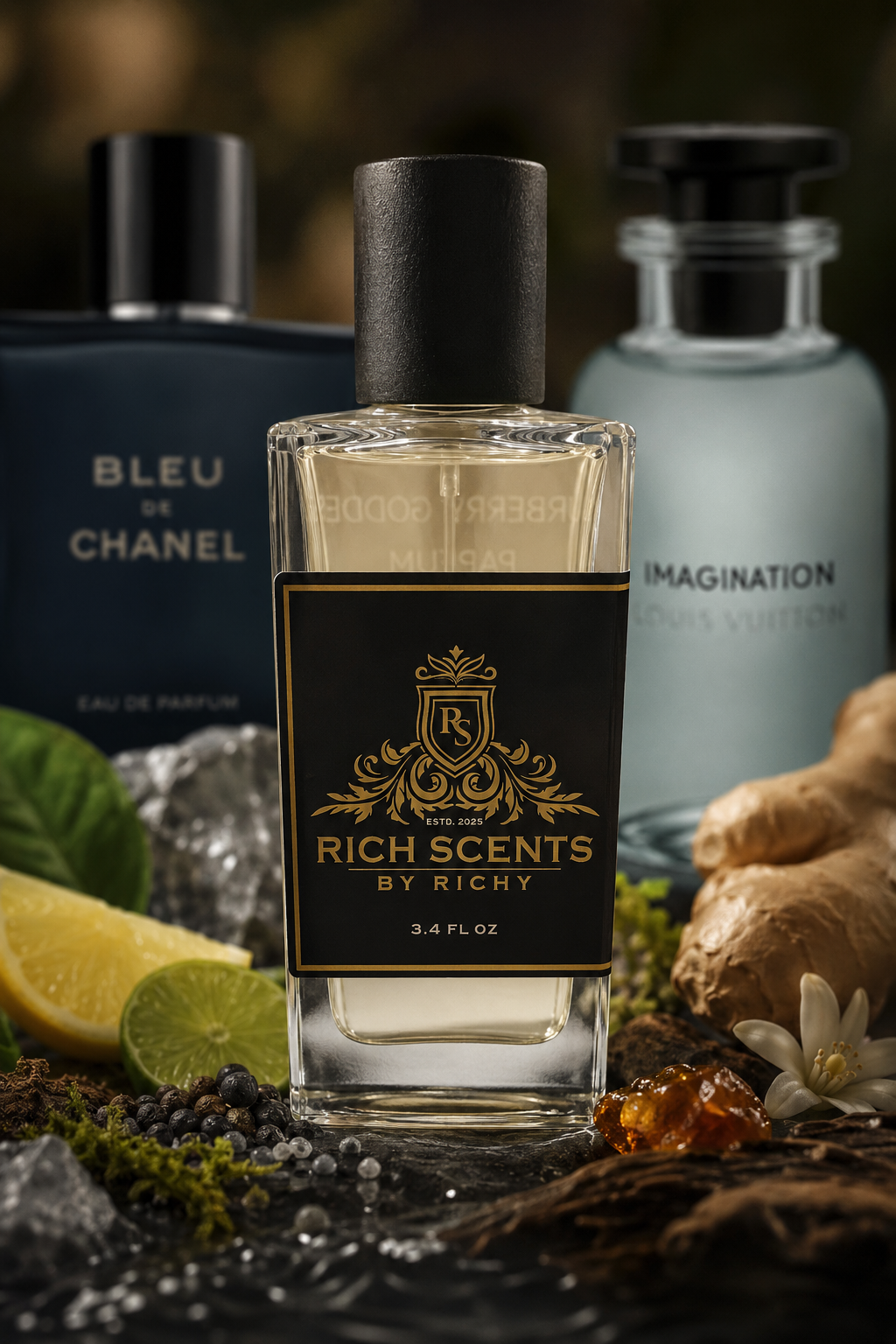 Bleu de Chanel × Imagination Hybrid — Inspired Fragrance