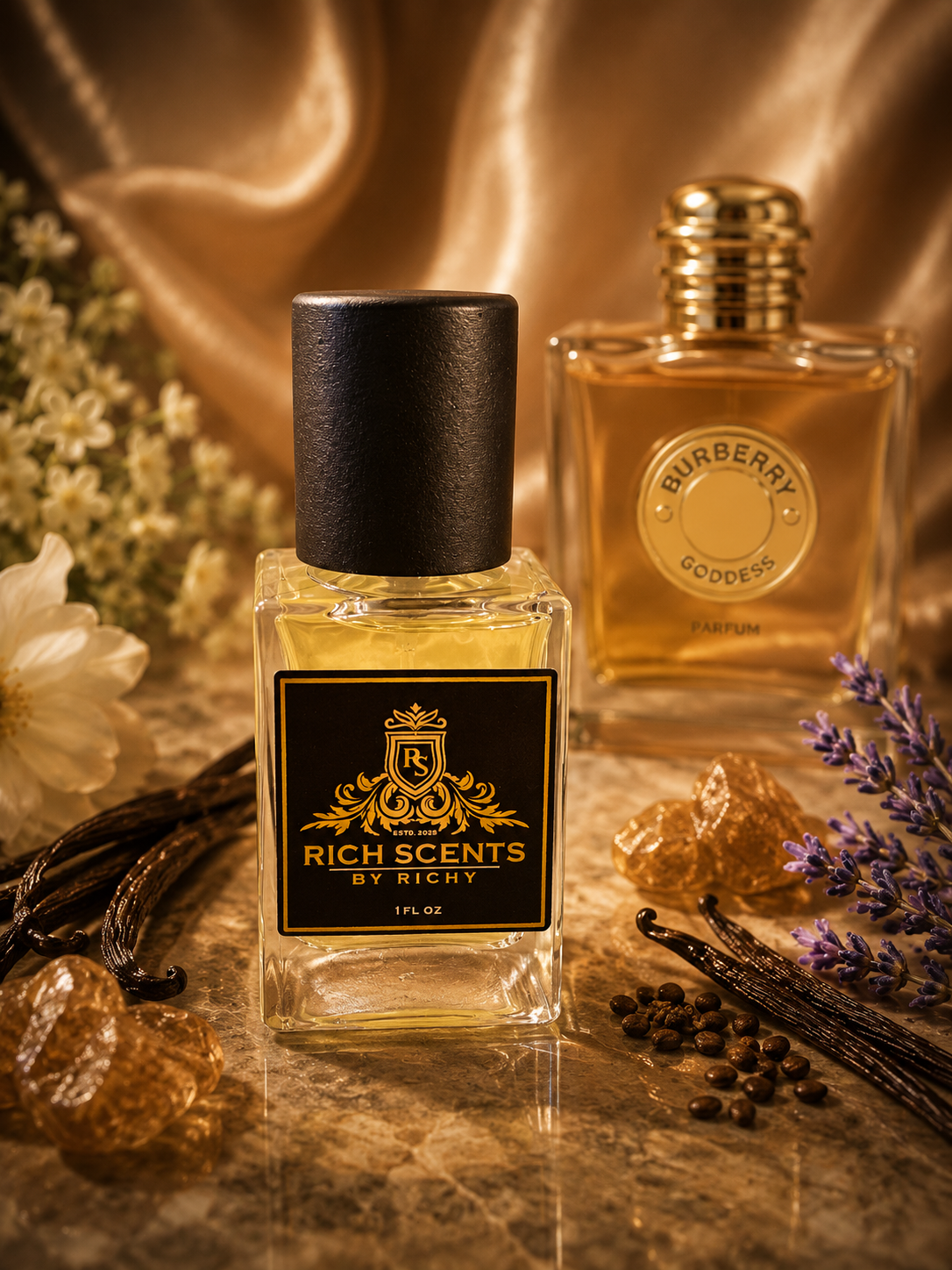 My inspiration of Burberry Goddess parfum 30ml